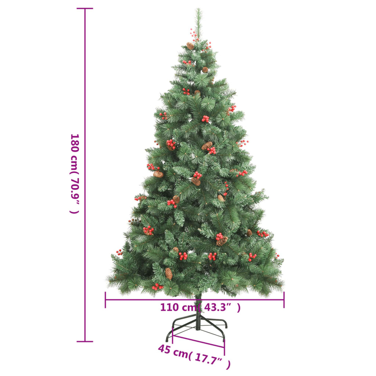 Weihnachtsbaum VIDAXL 3210236