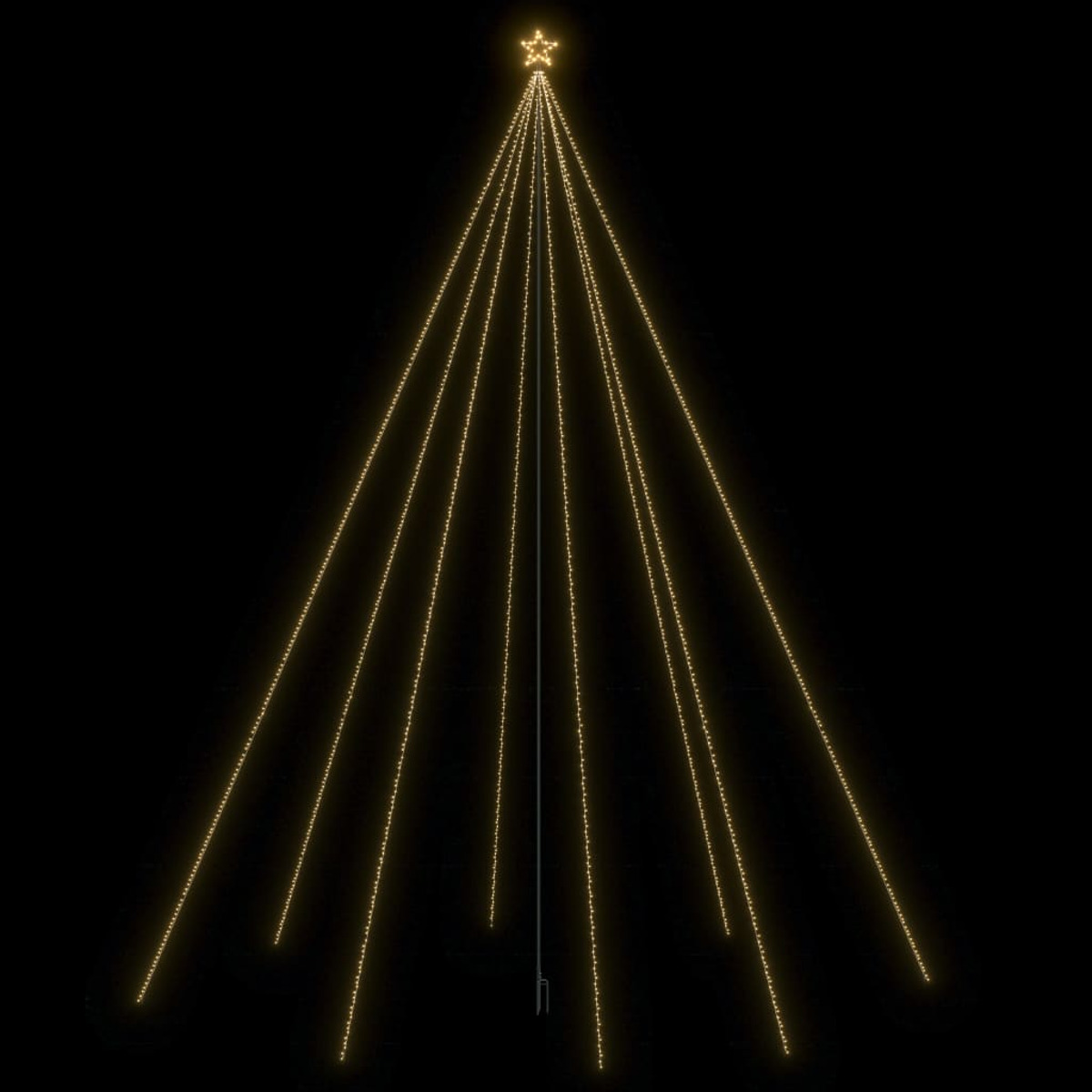 51297 Weihnachtsbeleuchtung VIDAXL