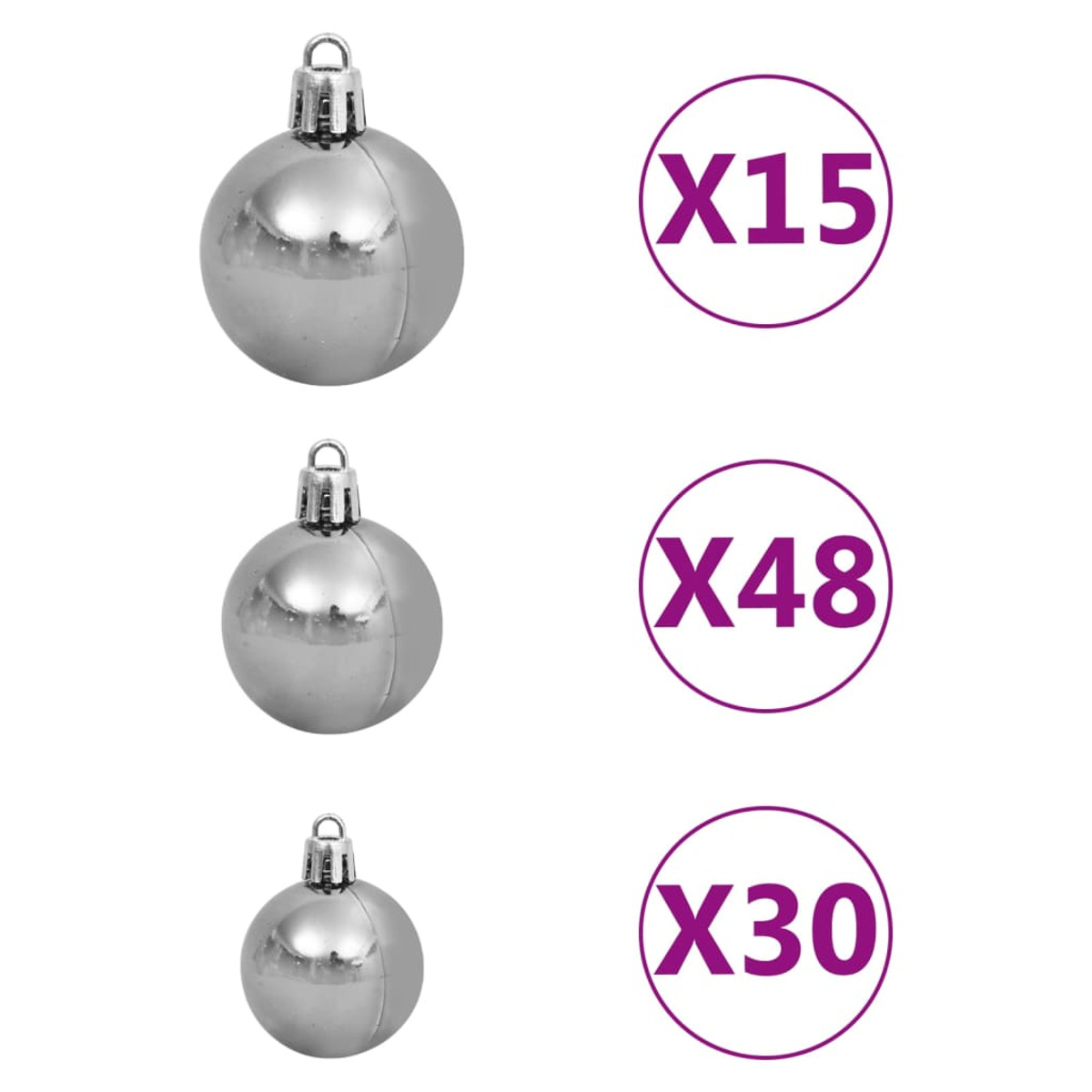 VIDAXL Weihnachtsbaum 3077889