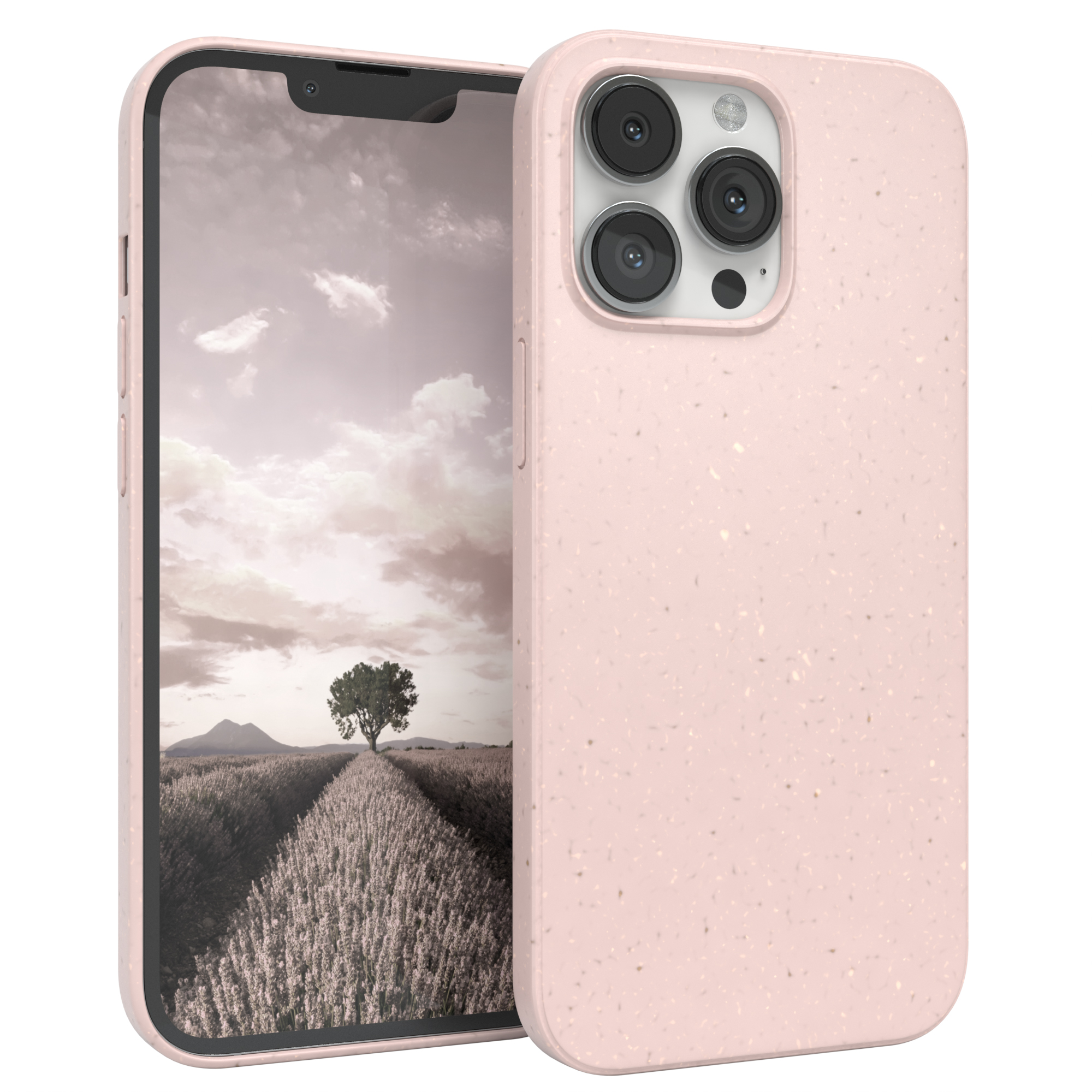 EAZY CASE Biocase, Bumper, Apple, 13 iPhone Pro, Pink