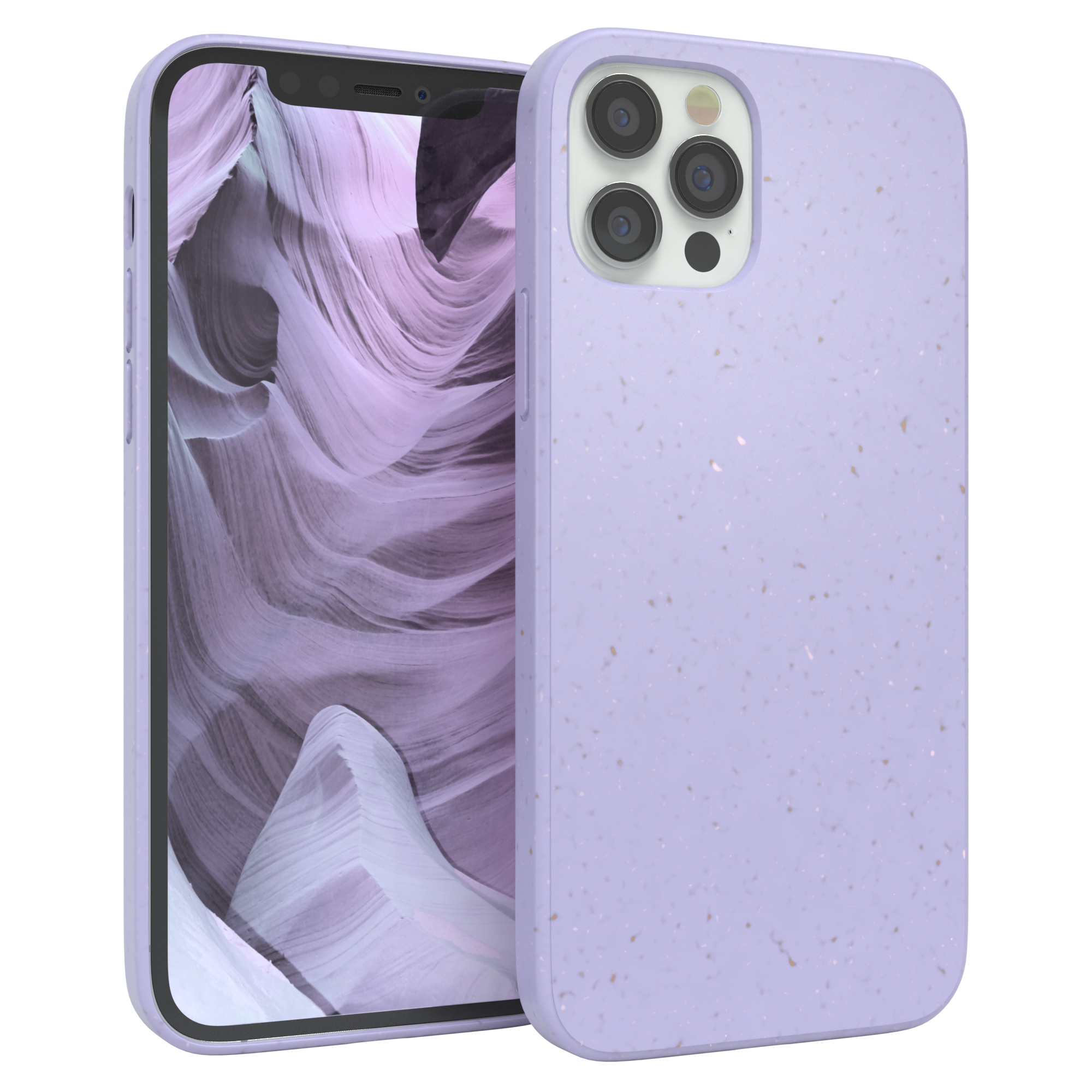 Violett iPhone EAZY / 12 Biocase, / Bumper, Pro, Lila CASE 12 Apple,