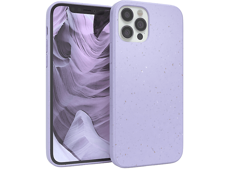 Violett iPhone EAZY / 12 Biocase, / Bumper, Pro, Lila CASE 12 Apple,