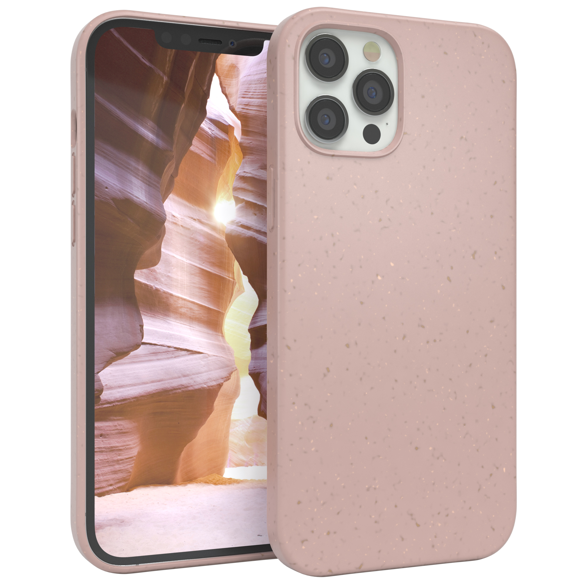 EAZY CASE Biocase, Altrosa 12 Rosa Pro iPhone Max, Bumper, / Apple