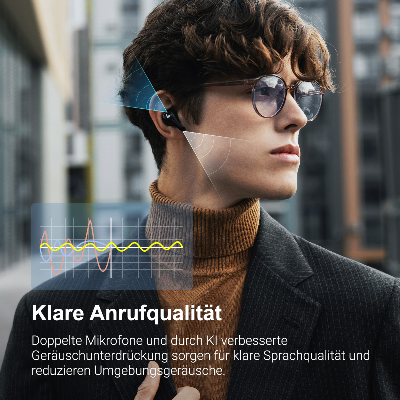 EDIFIER X5 Schwarz Lite, In-ear Bluetooth-Kopfhörer Bluetooth