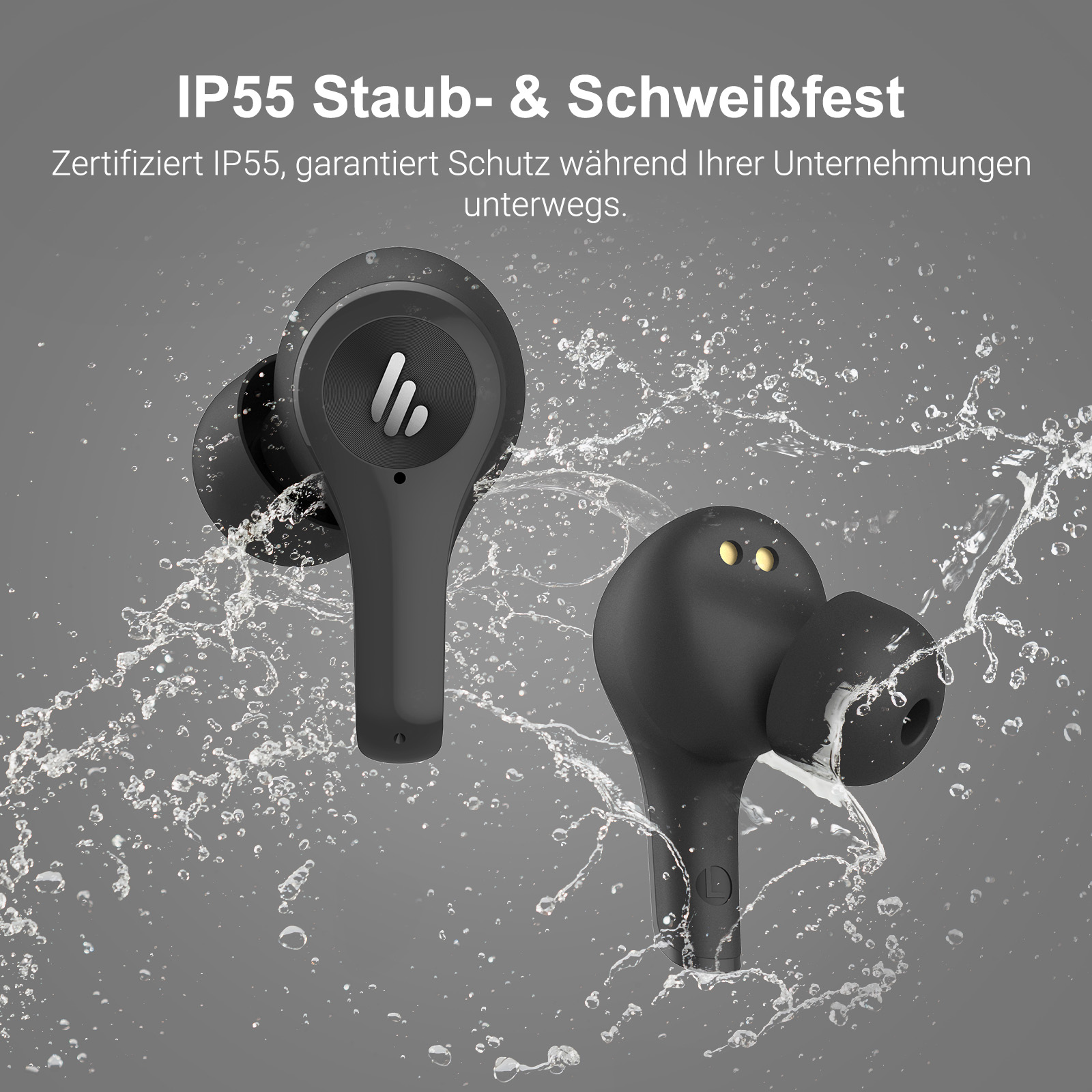 Lite, Schwarz Bluetooth Bluetooth-Kopfhörer EDIFIER In-ear X5
