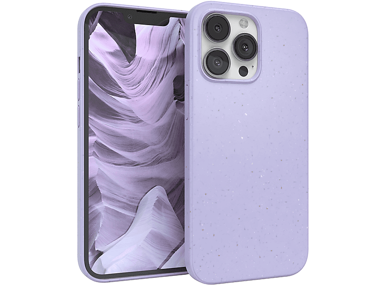 EAZY CASE Biocase, Bumper, Apple, Pro, 13 iPhone Lila / Violett