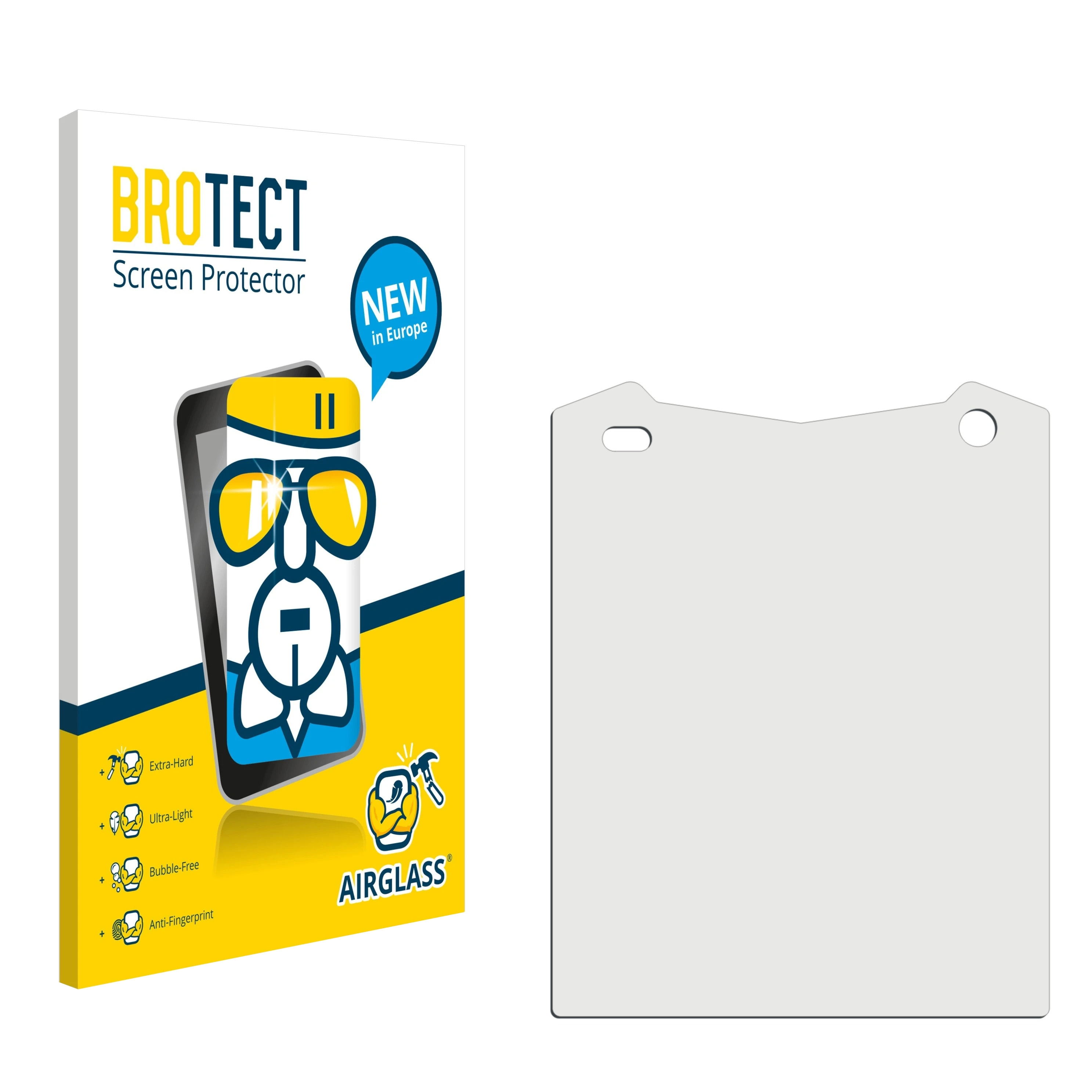 BROTECT Airglass klare Schutzfolie(für Unihertz Pocket) Titan