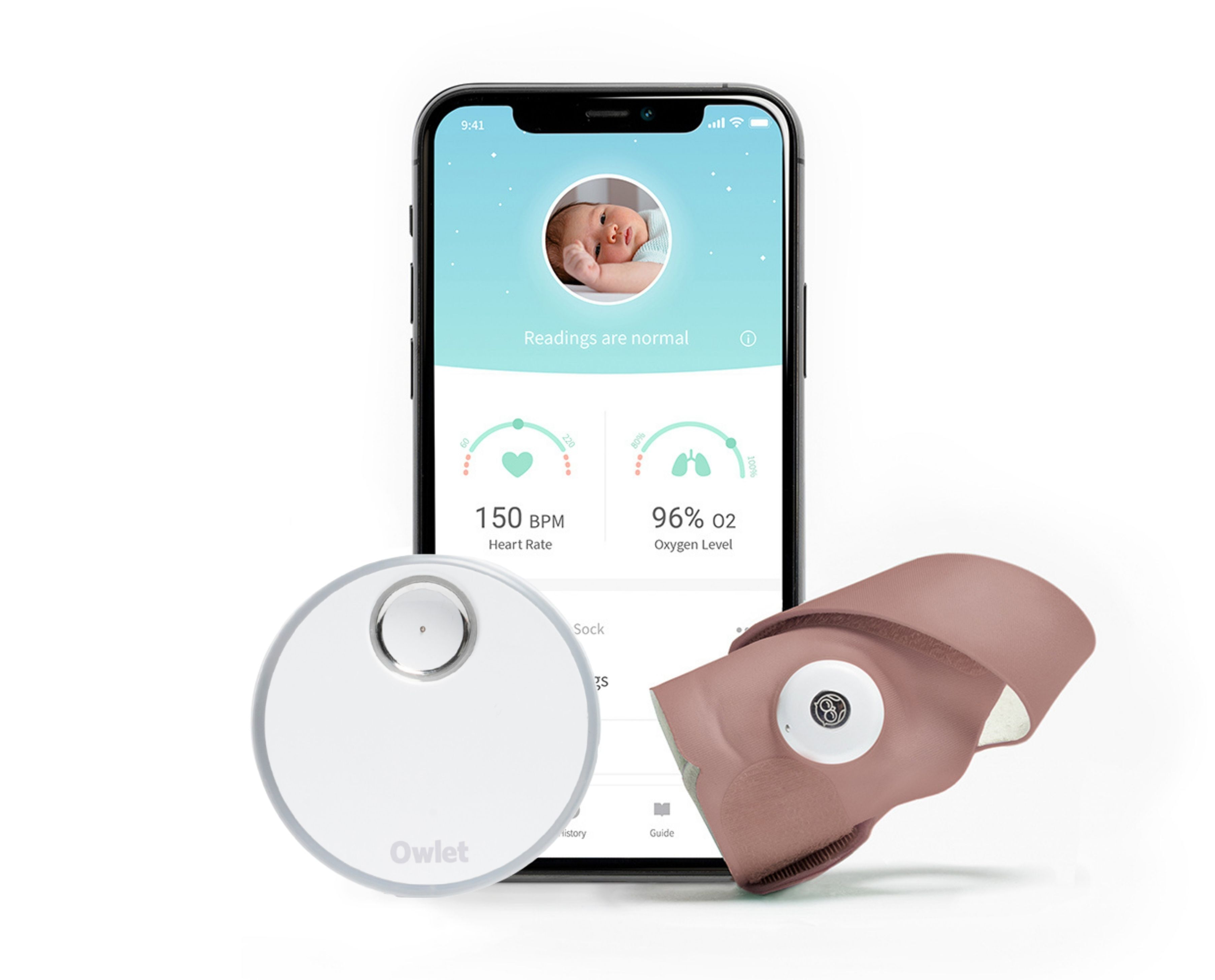 OWLET Smart Monitor Baby Sock