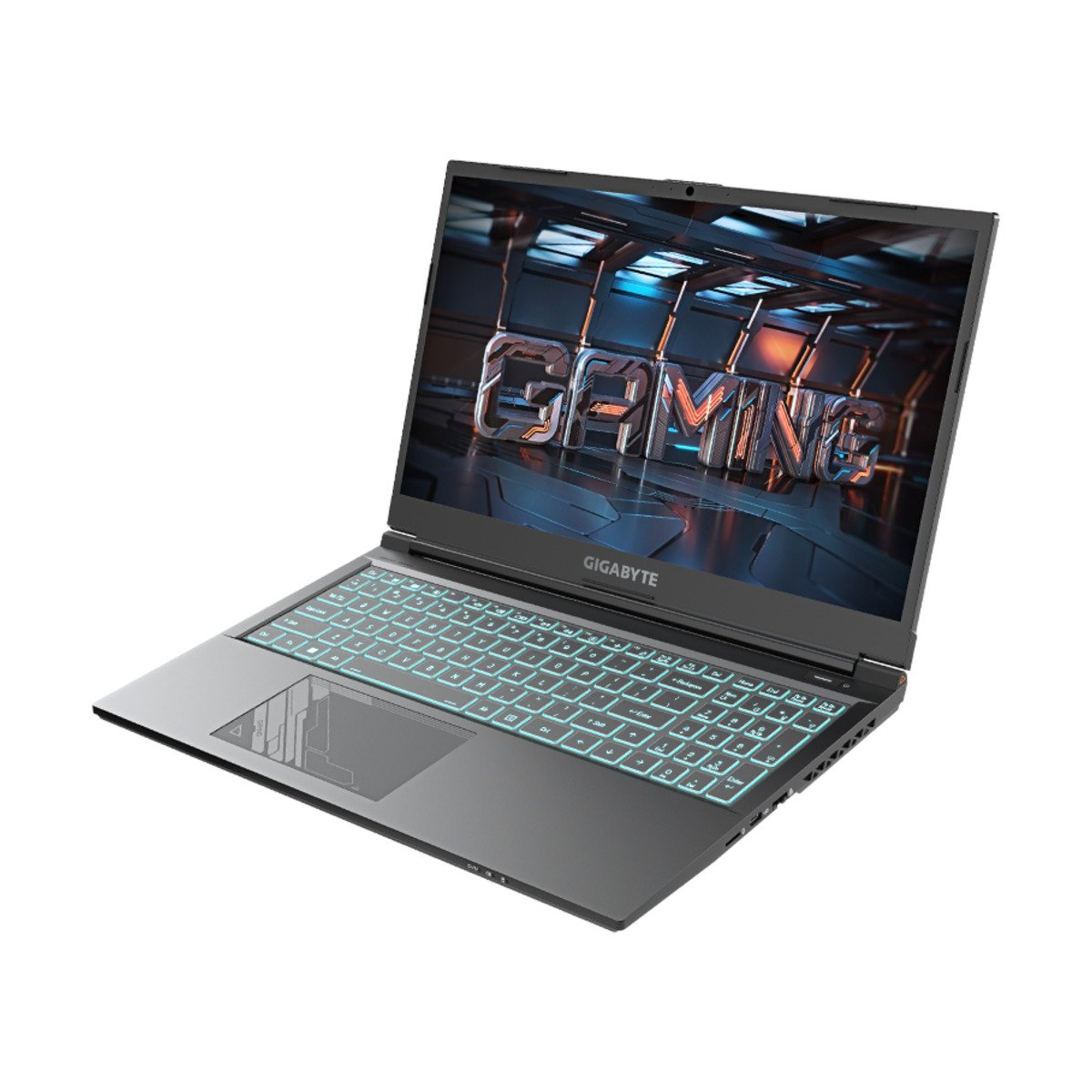 GIGABYTE G5 MF-E2DE333SD 14 mit i5 4 Notebook GeForce Schwarz Core™ Core GB Intel® Zoll RTX 15,6 16 mit SSD, Display, TB Prozessor, Intel 4050, i5-12500H, RAM