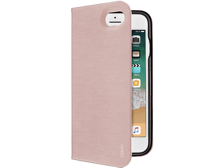 ARTWIZZ FolioJacket, Flip Cover, Apple, iPhone SE (2022/2020), iPhone 8, iPhone 7, Rosa