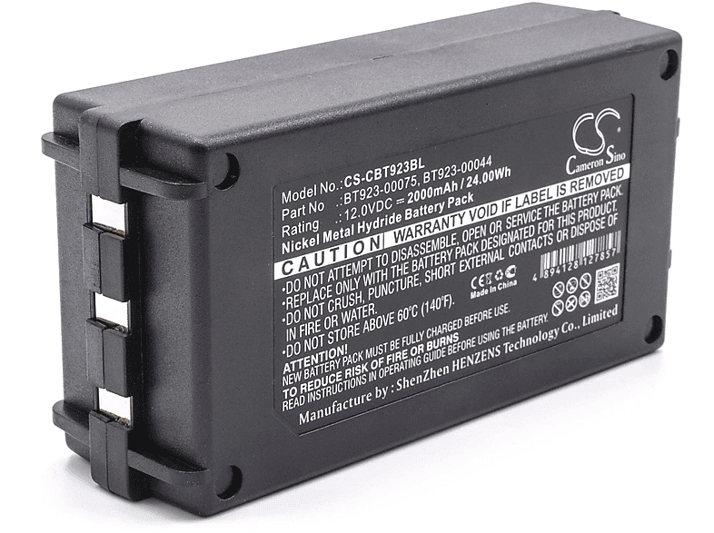 VHBW Akku kompatibel Easy TH-EC/LO, NiMH TH-EC Cattron-Theimeg 30, Akku Industriefunkfernsteuerung, 2000 u. - Mini mit