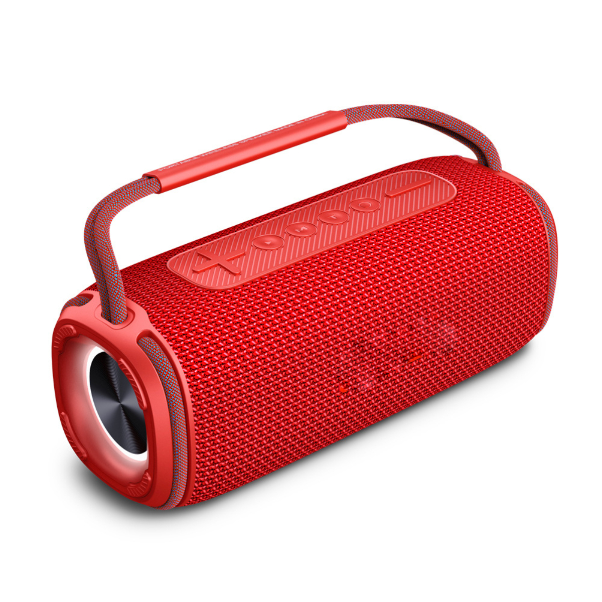 Leistung Größe, Subwoofer Bluetooth-Lautsprecher, Wasserdicht mit Lautsprecher, rot Bluetooth BYTELIKE Tragbar und und
