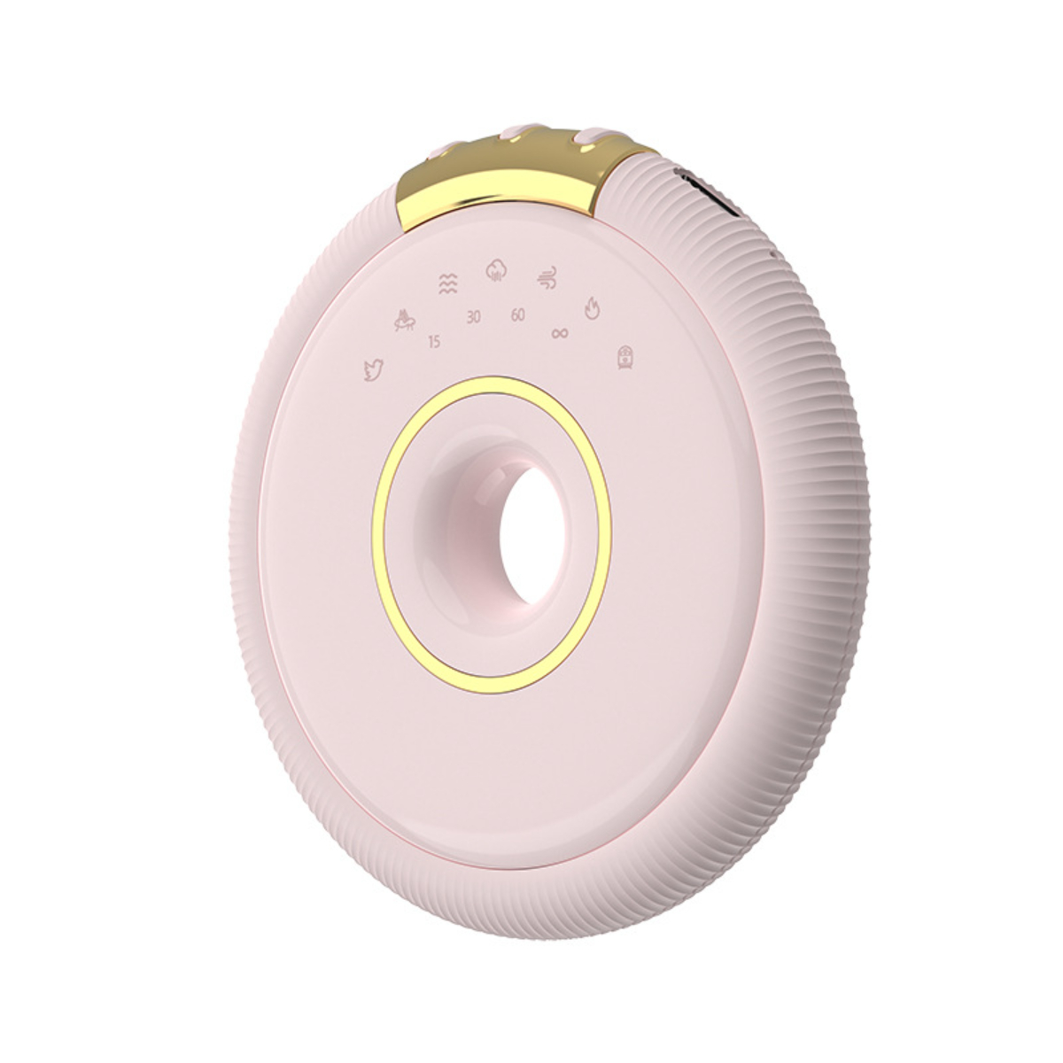 BYTELIKE Bluetooth-Lautsprecher, Knochenleitungstechnologie, rosa Lautsprecher, Schlafhilfe Bluetooth Weißes Rauschen