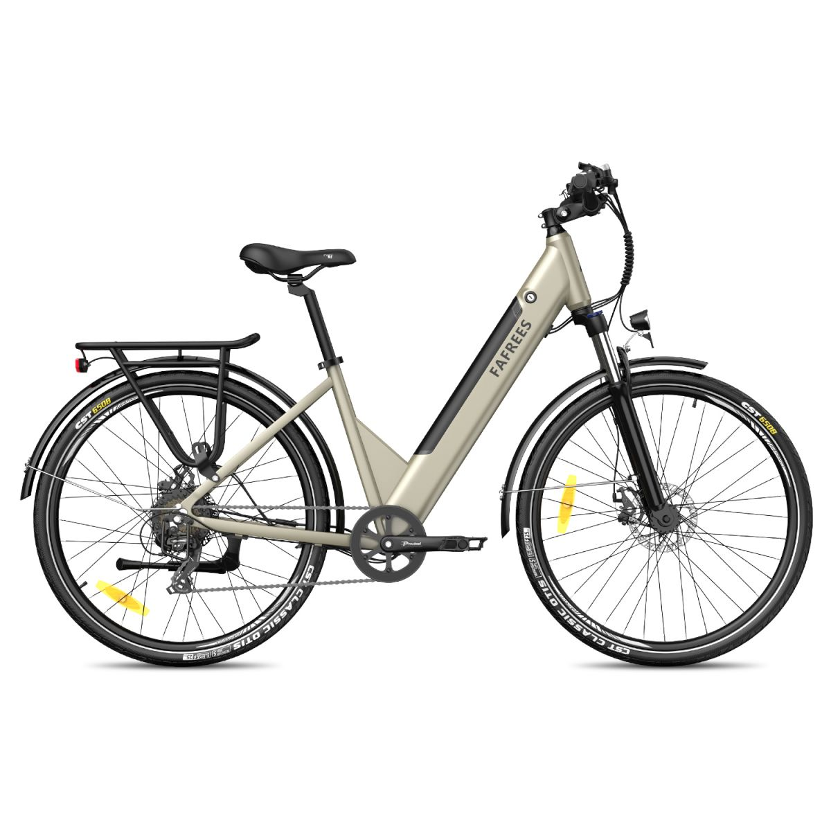 Gold) Citybike FAFREES F28 Pro 27,5 Erwachsene-Rad, (Laufradgröße: Zoll,