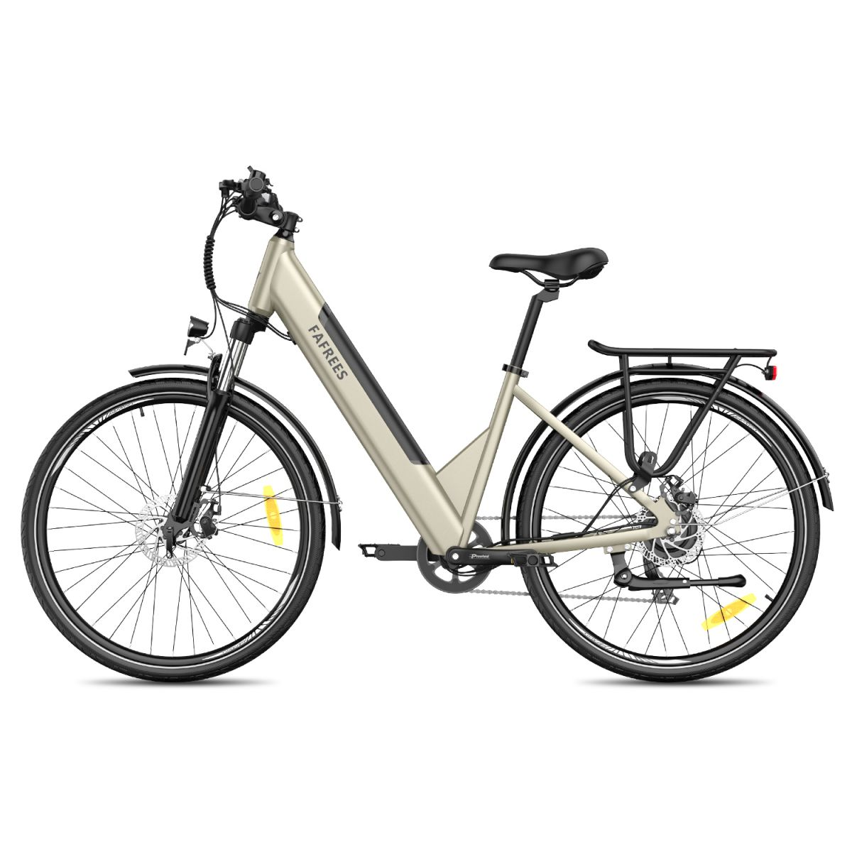 Gold) Citybike FAFREES F28 Pro 27,5 Erwachsene-Rad, (Laufradgröße: Zoll,