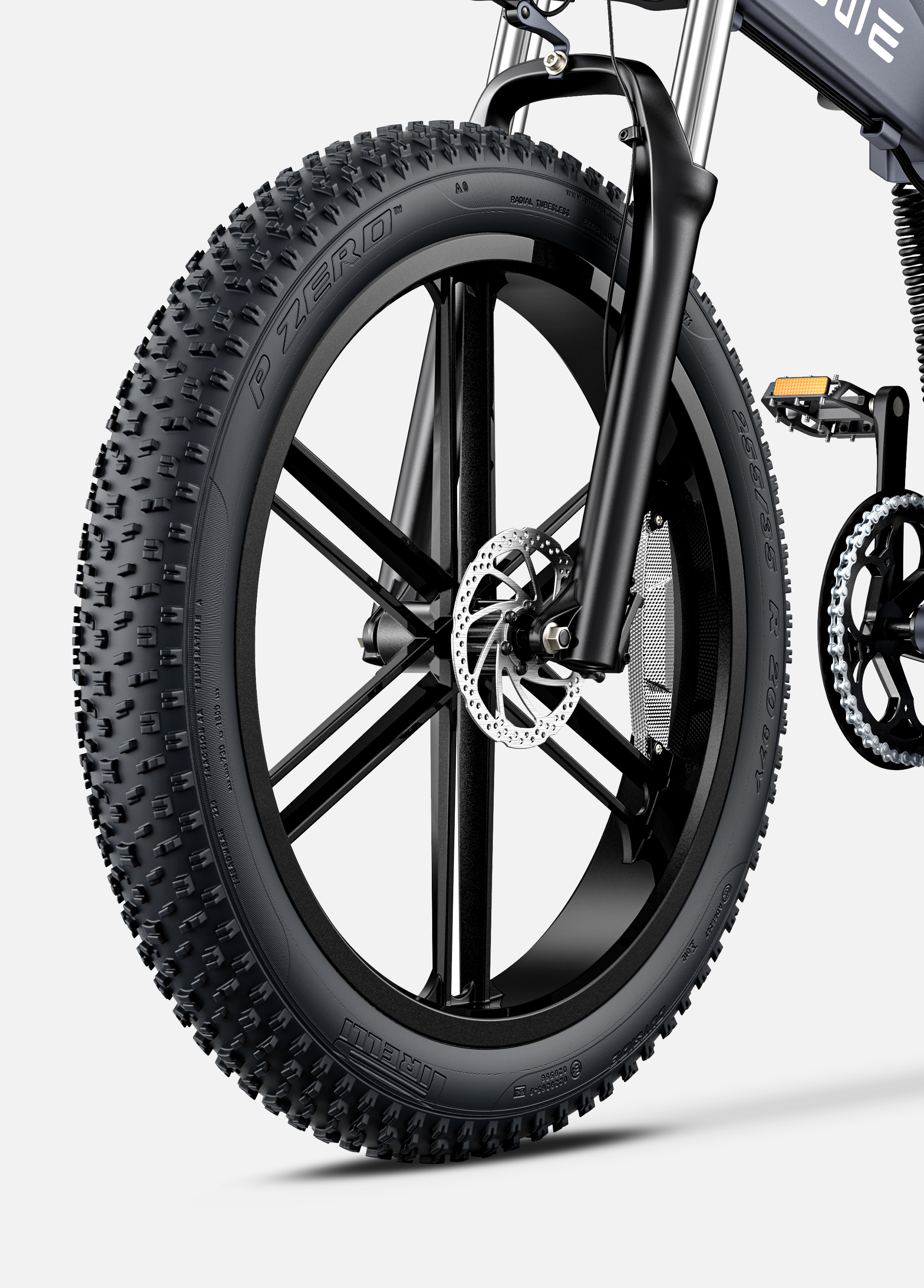 schwarz) 26 Terrain Zoll, Bike (ATB) ENGWE All Unisex-Rad, (Laufradgröße: E-Motorcycle X26
