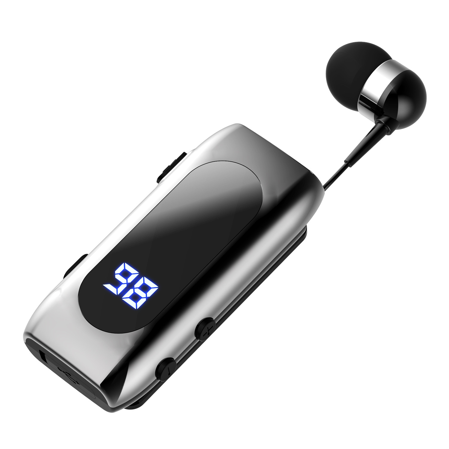 Gold In-ear Kopfhörer BRIGHTAKE Bluetooth Headset Collar Clamp-Typ-Teleskoplinien.,