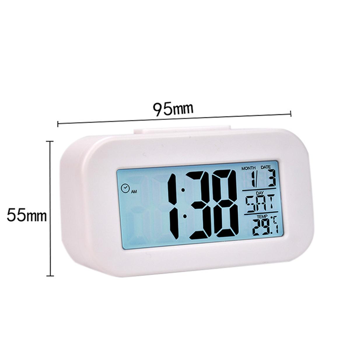 BRIGHTAKE Elektronische Uhr Wecker Snooze-Funktion LED-Display Alarm Alarm