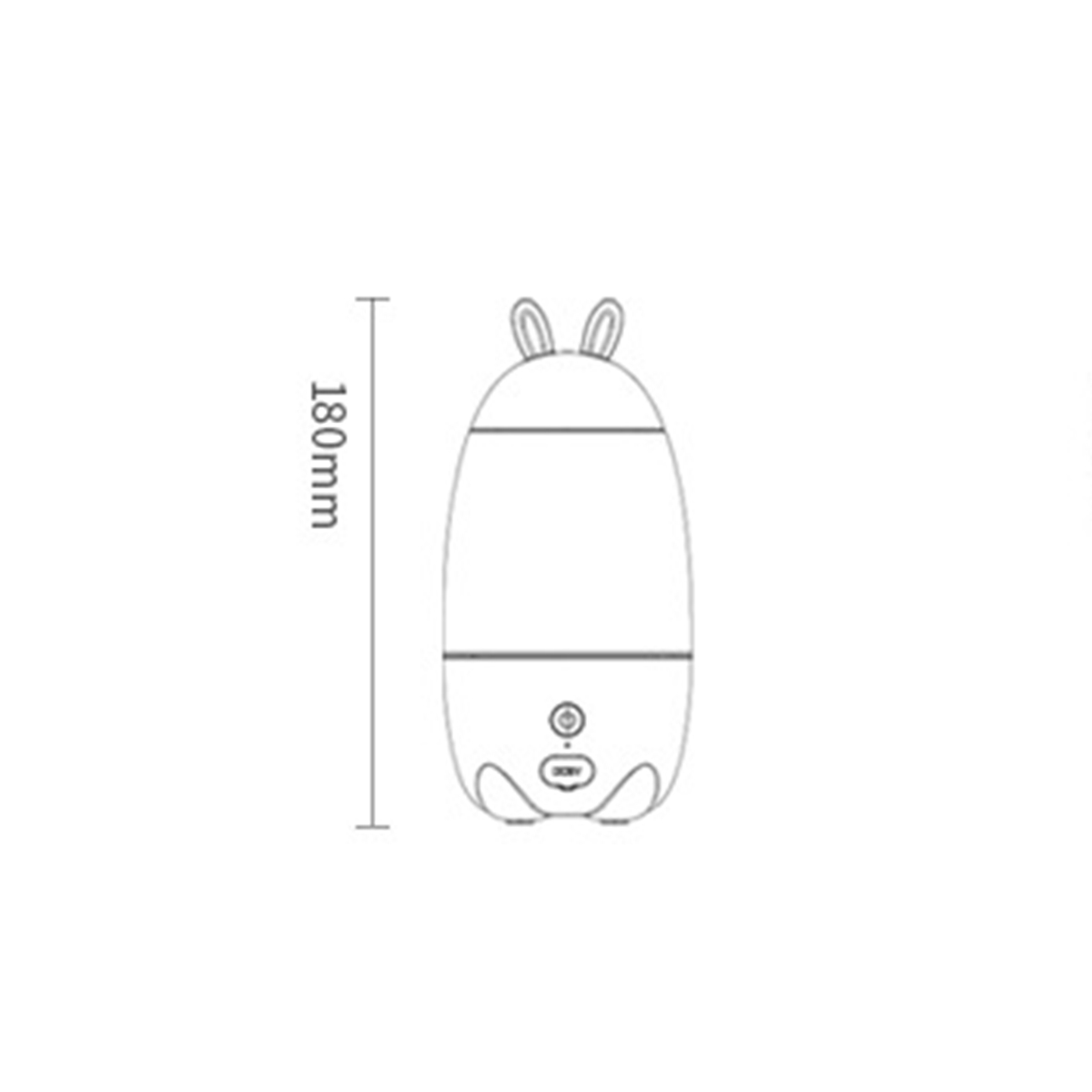 Schnelle Weiß und Juicer BRIGHTAKE Portable Mini Reinigung Saftextraktion Wireless – Entsafter, einfache