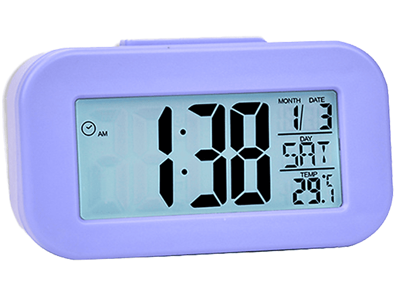 BRIGHTAKE Elektronische Uhr Wecker LED-Display Alarm Snooze-Funktion Alarm