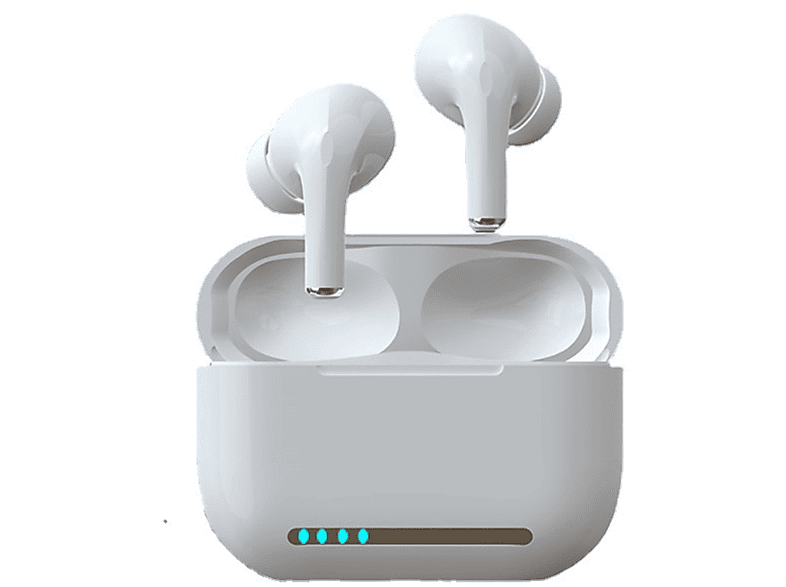 BRIGHTAKE In-Ear TWS Control, Touch Bluetooth Kabellose - Headset In-ear Weiß mit Freiheit Kopfhörer