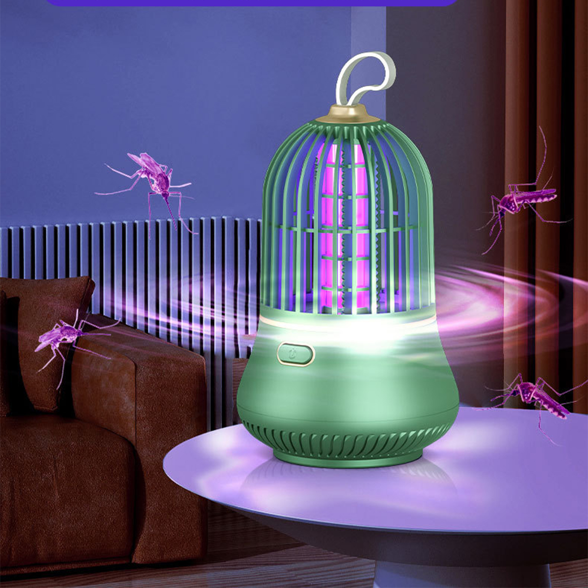 USB-LED Killer Moskito für Insektenvernichter Lampe effektive leise Schädlingsbekämpfung BRIGHTAKE und