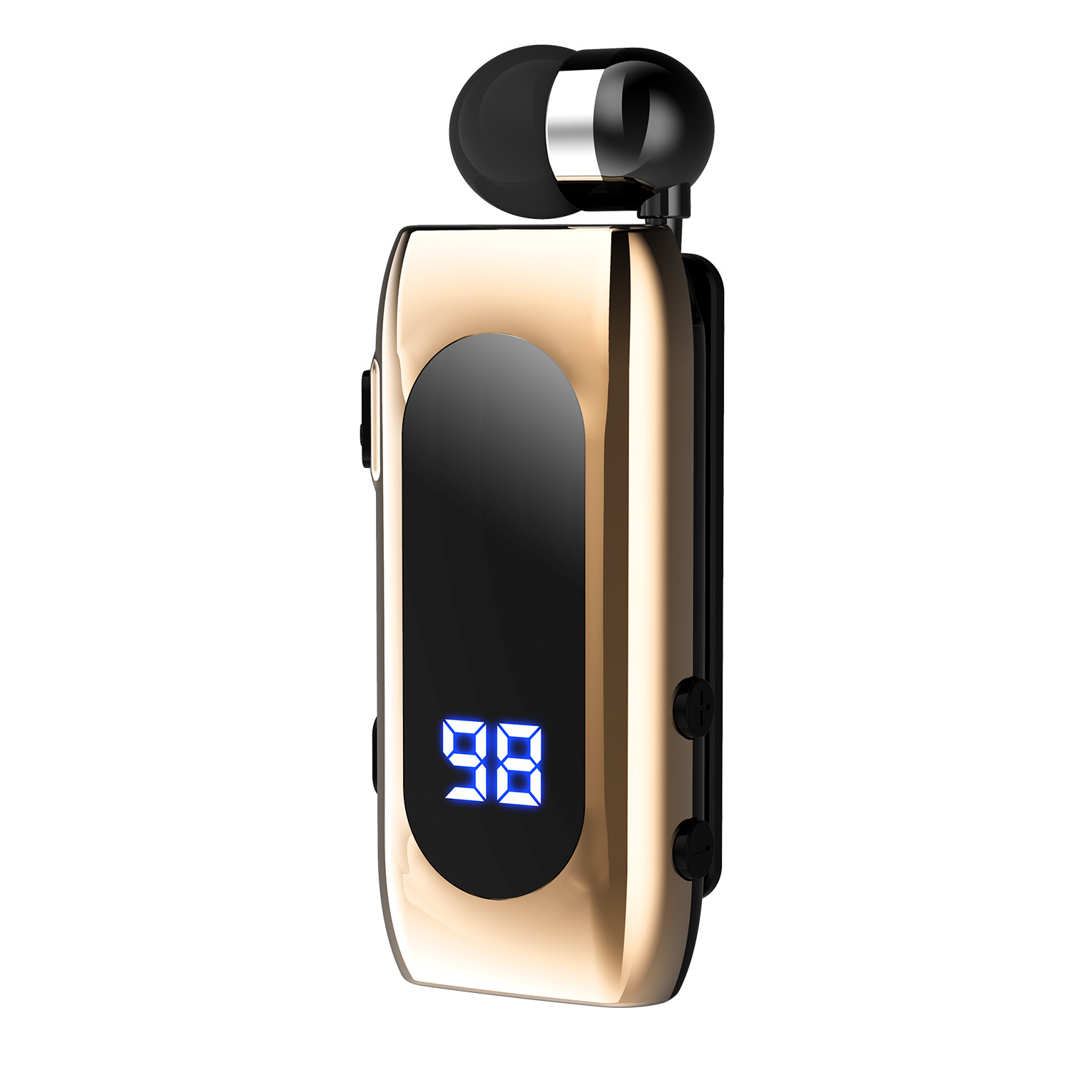 BRIGHTAKE Bluetooth Gold Collar Clamp-Typ-Teleskoplinien., Kopfhörer Headset In-ear