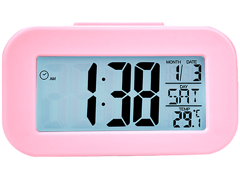 Snooze-Funktion Alarm Wecker Alarm Uhr LED-Display Elektronische BRIGHTAKE