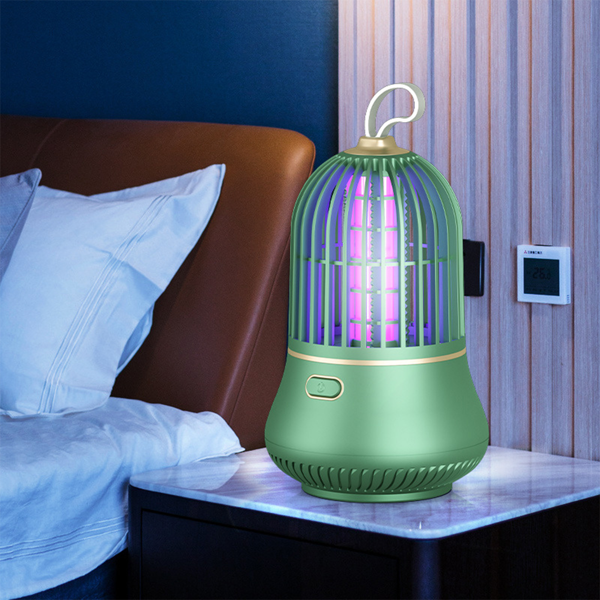 USB-LED Killer Moskito für Insektenvernichter Lampe effektive leise Schädlingsbekämpfung BRIGHTAKE und