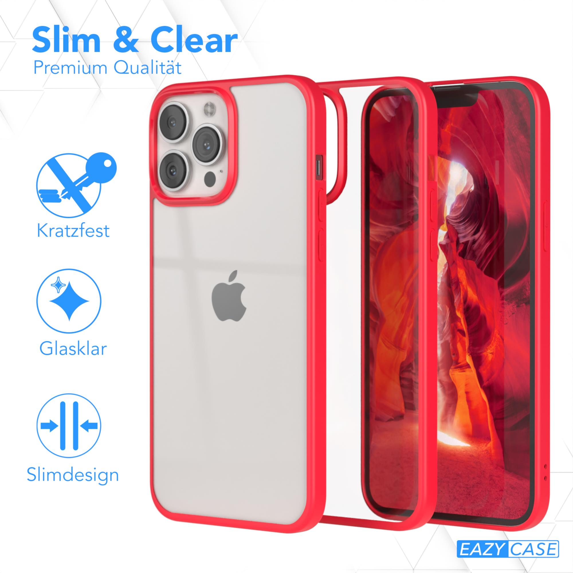 EAZY CASE Bumper Rot Case, 13 Pro Max, iPhone Bumper, Apple