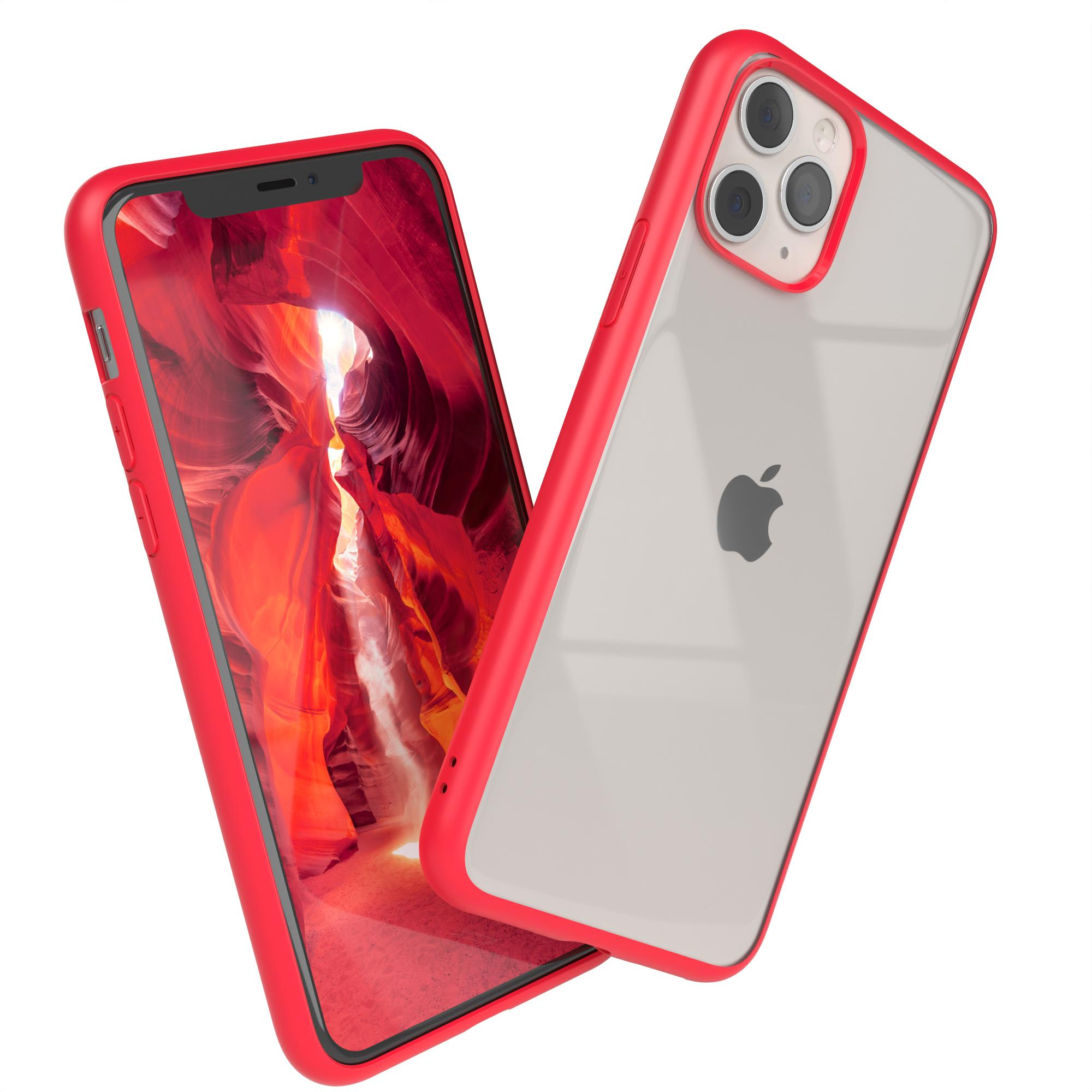 EAZY CASE Bumper Case, Bumper, 11 Rot Apple, Pro, iPhone