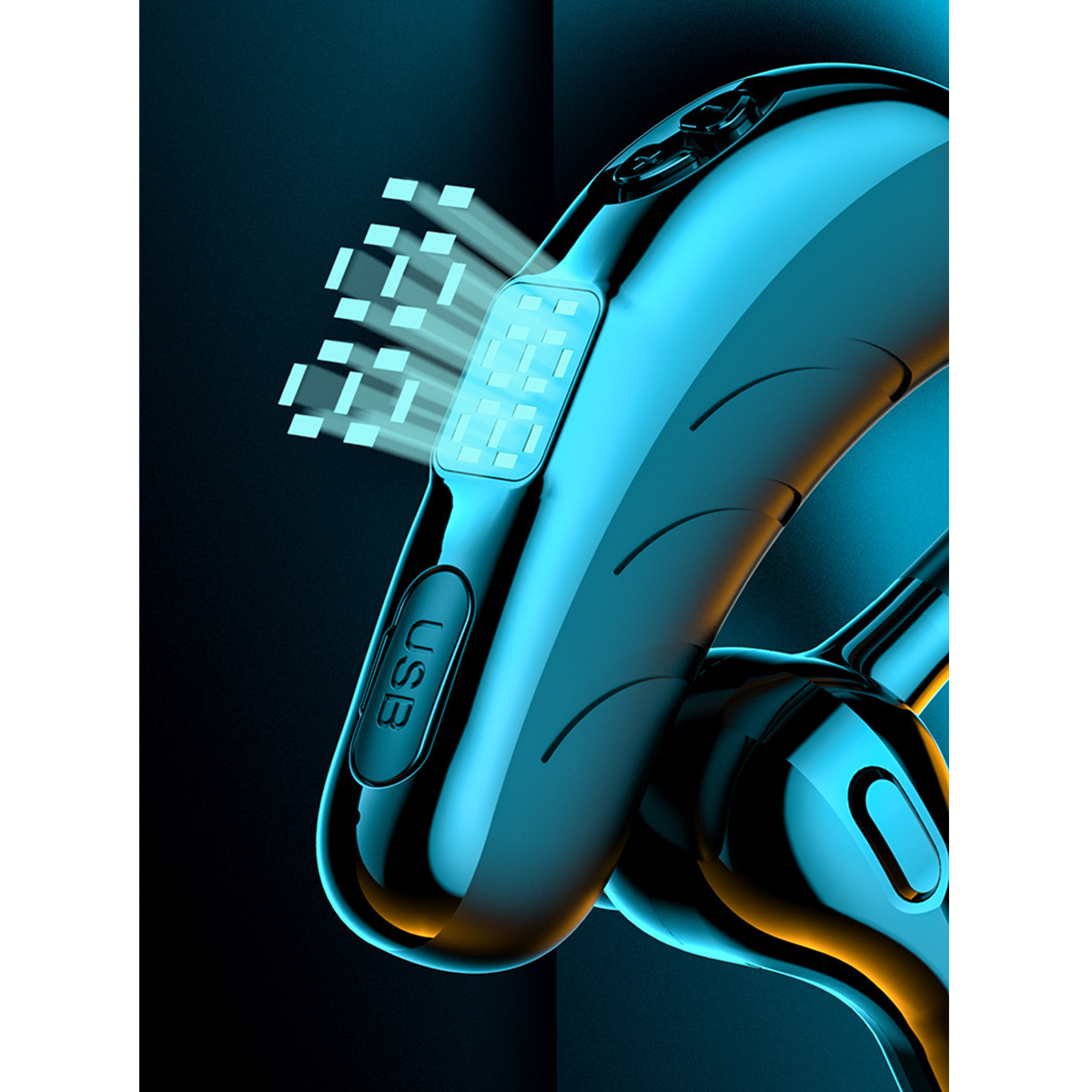BRIGHTAKE Bluetooth Kopfhörer Schwarz Noise Cancelling & Akkulaufzeit - Kabelloses mit On-ear Klangerlebnis, Headset Ultra-langer