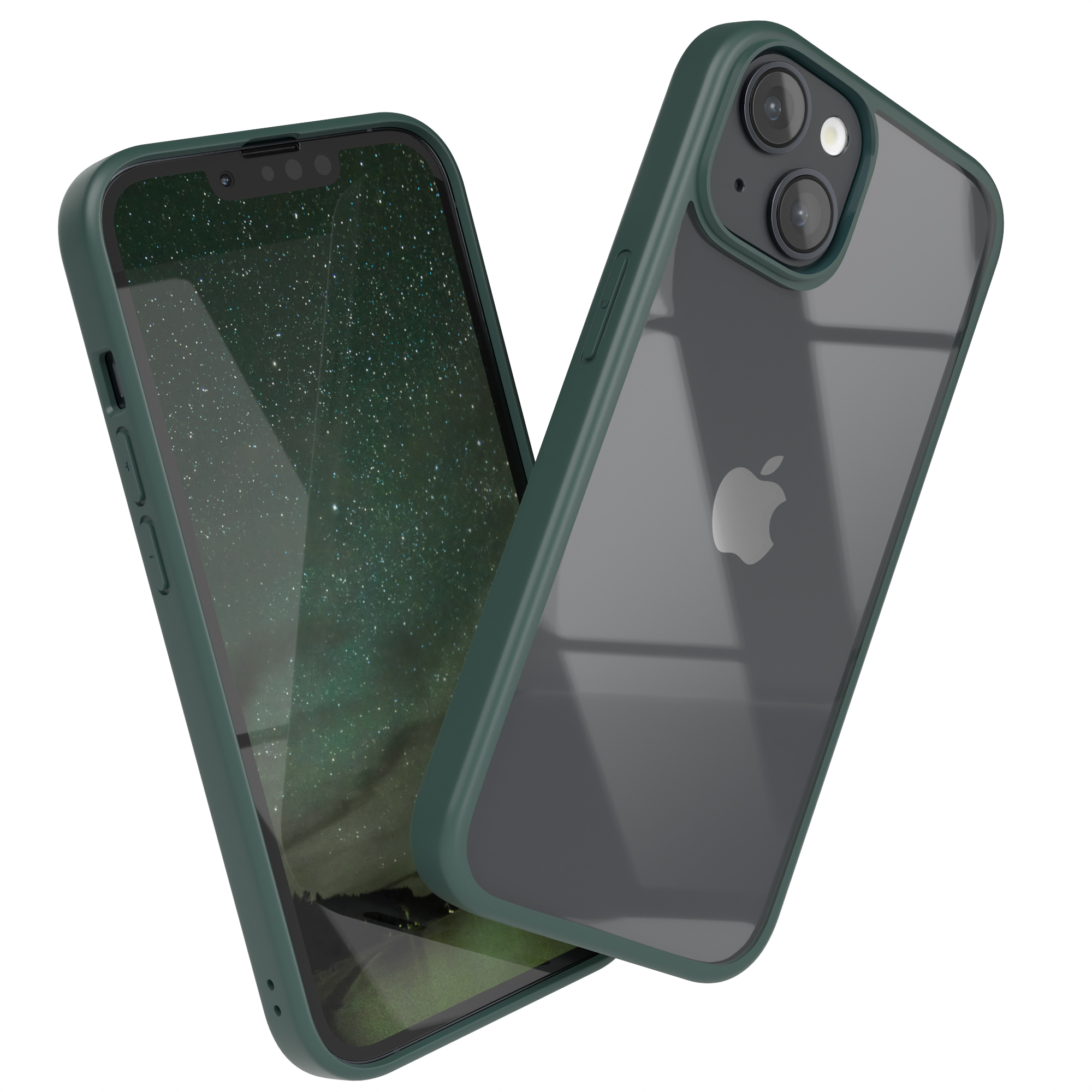 EAZY Bumper, Bumper Nachtgrün CASE Apple, 14, iPhone Case,