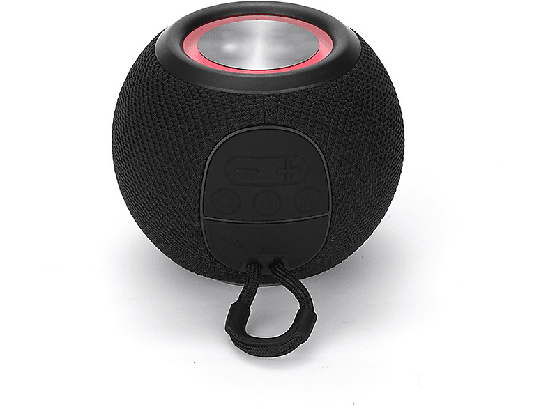 Portable Subwoofer Outdoor Sieben Farben Lichter Stoff Plug-in Schwarz Bluetooth-Lautsprecher, Wireless BRIGHTAKE Bluetooth-Lautsprecher
