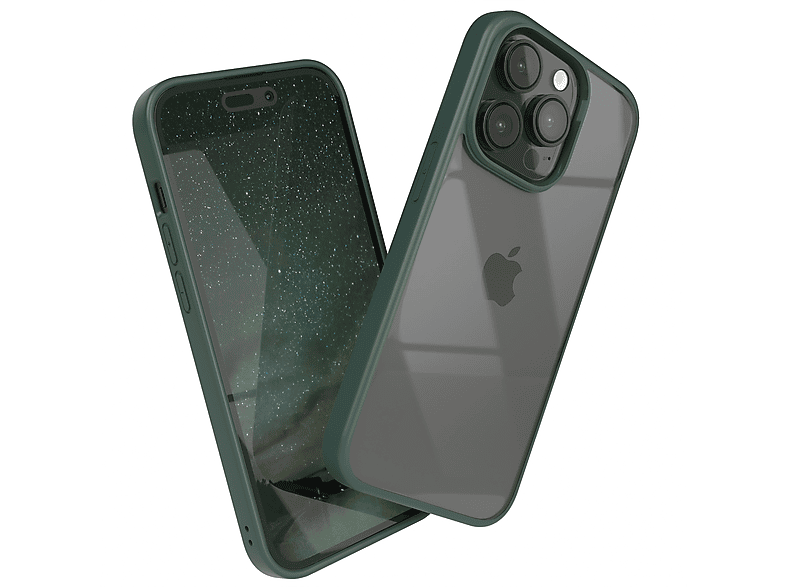 EAZY CASE Bumper Case, Bumper, Apple, iPhone 14 Pro, Nachtgrün