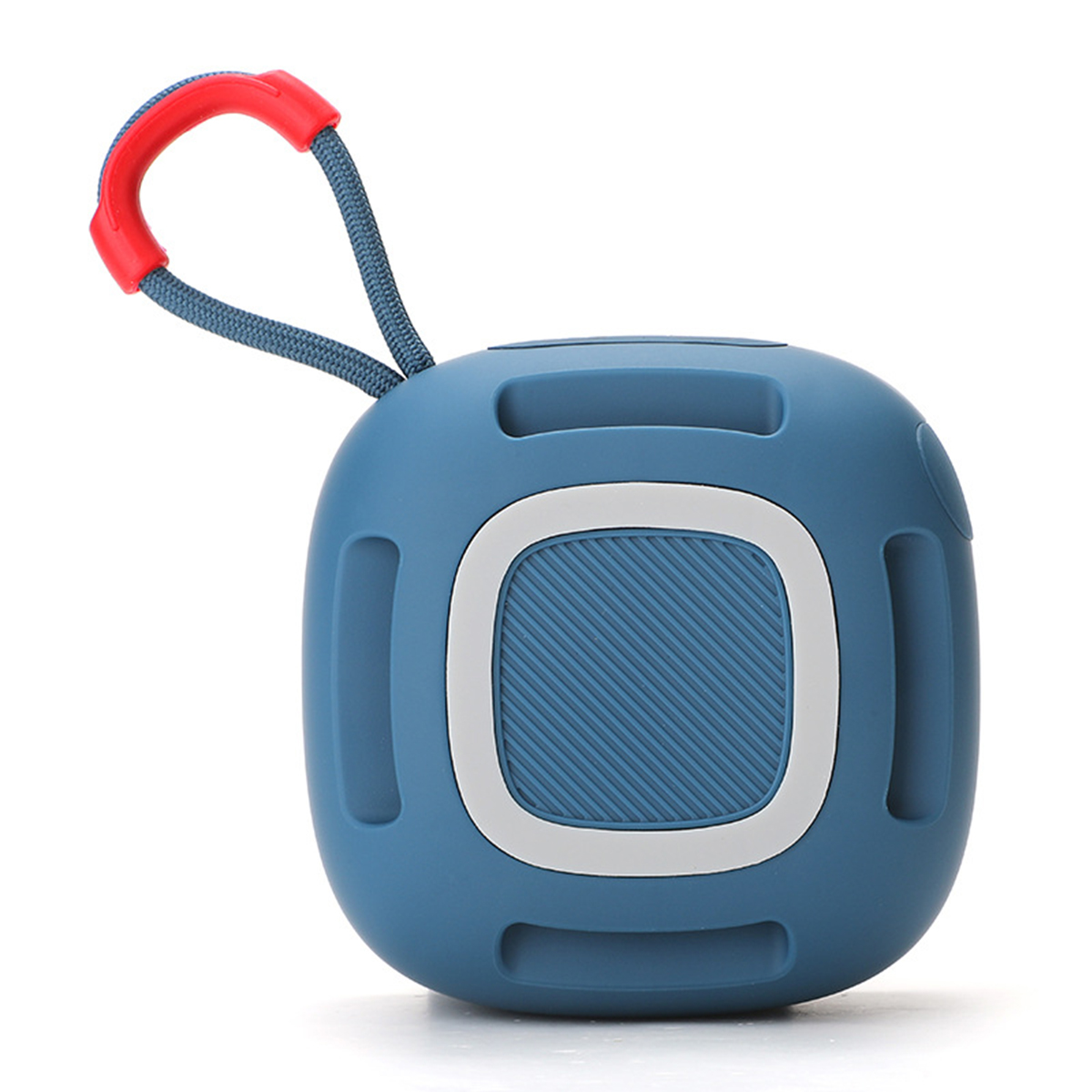 BRIGHTAKE Drahtloser Bluetooth-Lautsprecher: Rot Tragbar, Sprachhinweise Lautsprecher, TWS, Bluetooth