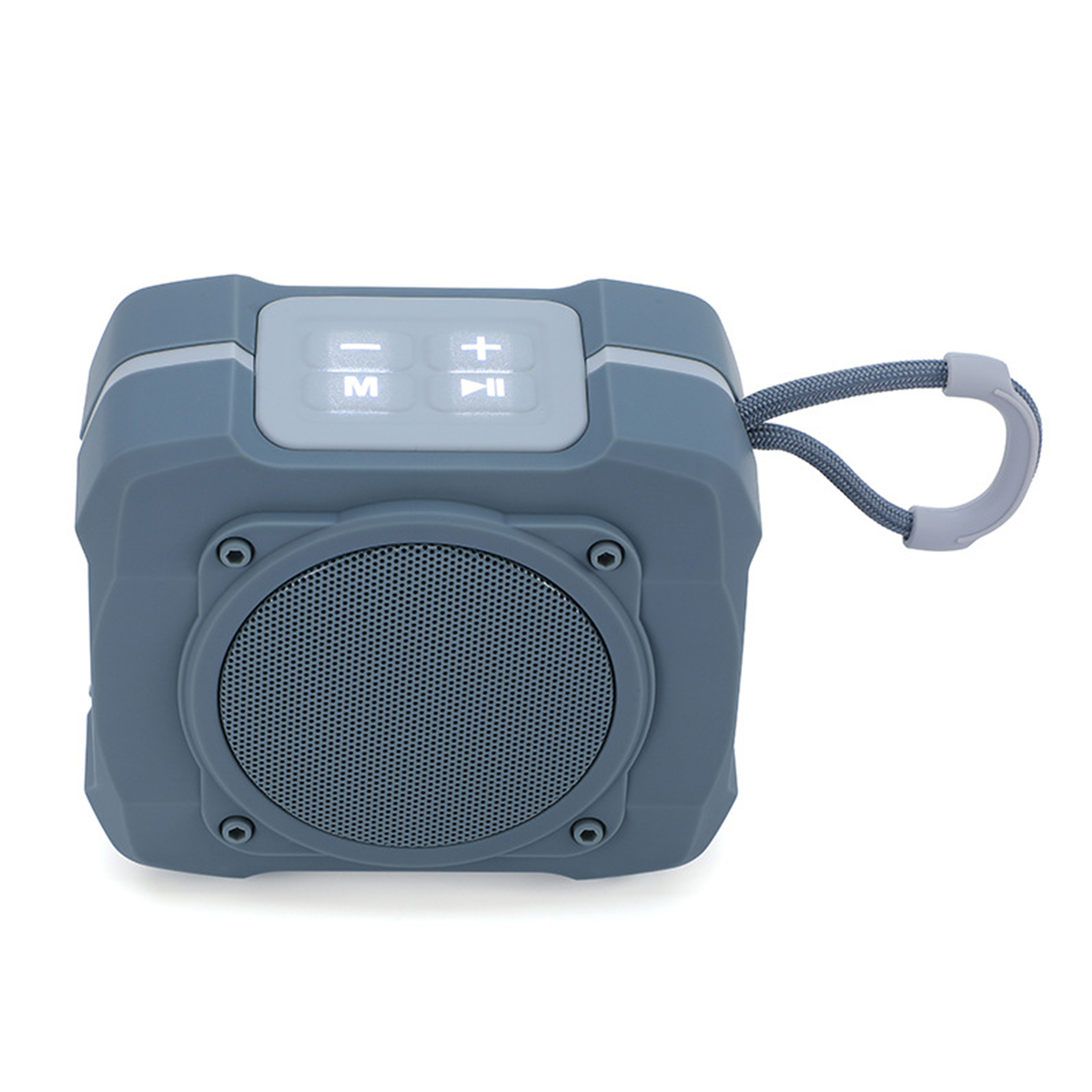 BRIGHTAKE Kabelloser Bluetooth-Lautsprecher Talkable Subwoofer Portable Bluetooth-Lautsprecher, Plug-in Sound Blau TWS