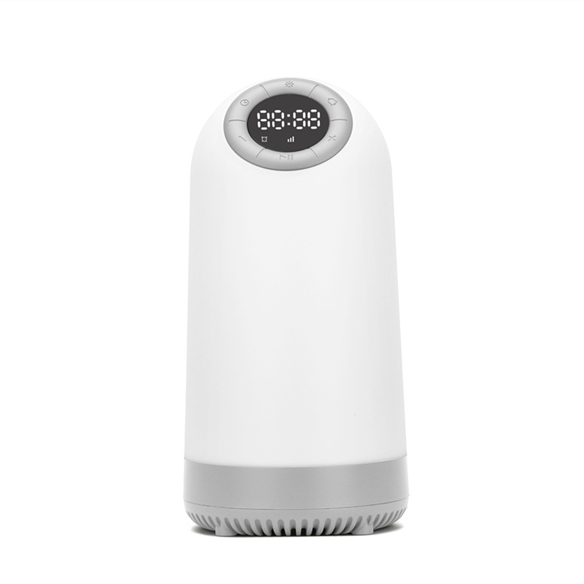 BRIGHTAKE Bluetooth-Lautsprecher Wecker mit Ambient Unterwegs Light für TWS und Zuhause Plug-in & Weiß Bluetooth-Lautsprecher