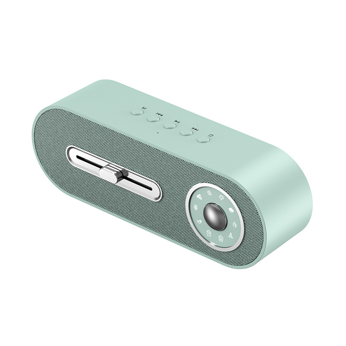 White Noise Bluetooth-Lautsprecher-Timer, hohe Klangqualität Musik, Bluetooth-Lautsprecher, natürliche BRIGHTAKE Grün