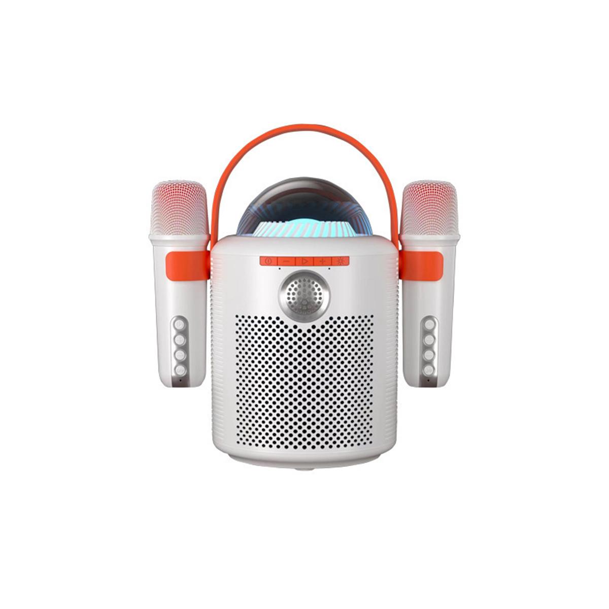 Bluetooth Mikrofon Schwarz,Orange Bluetooth Audio Audio, Kabelloses BRIGHTAKE 5.3 Mikrofon Mikrofon Gesangsset