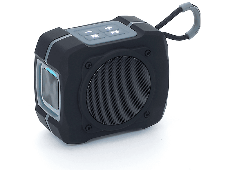 BRIGHTAKE Kabelloser Bluetooth-Lautsprecher Talkable Portable Plug-in Sound TWS Subwoofer Bluetooth-Lautsprecher, Schwarz
