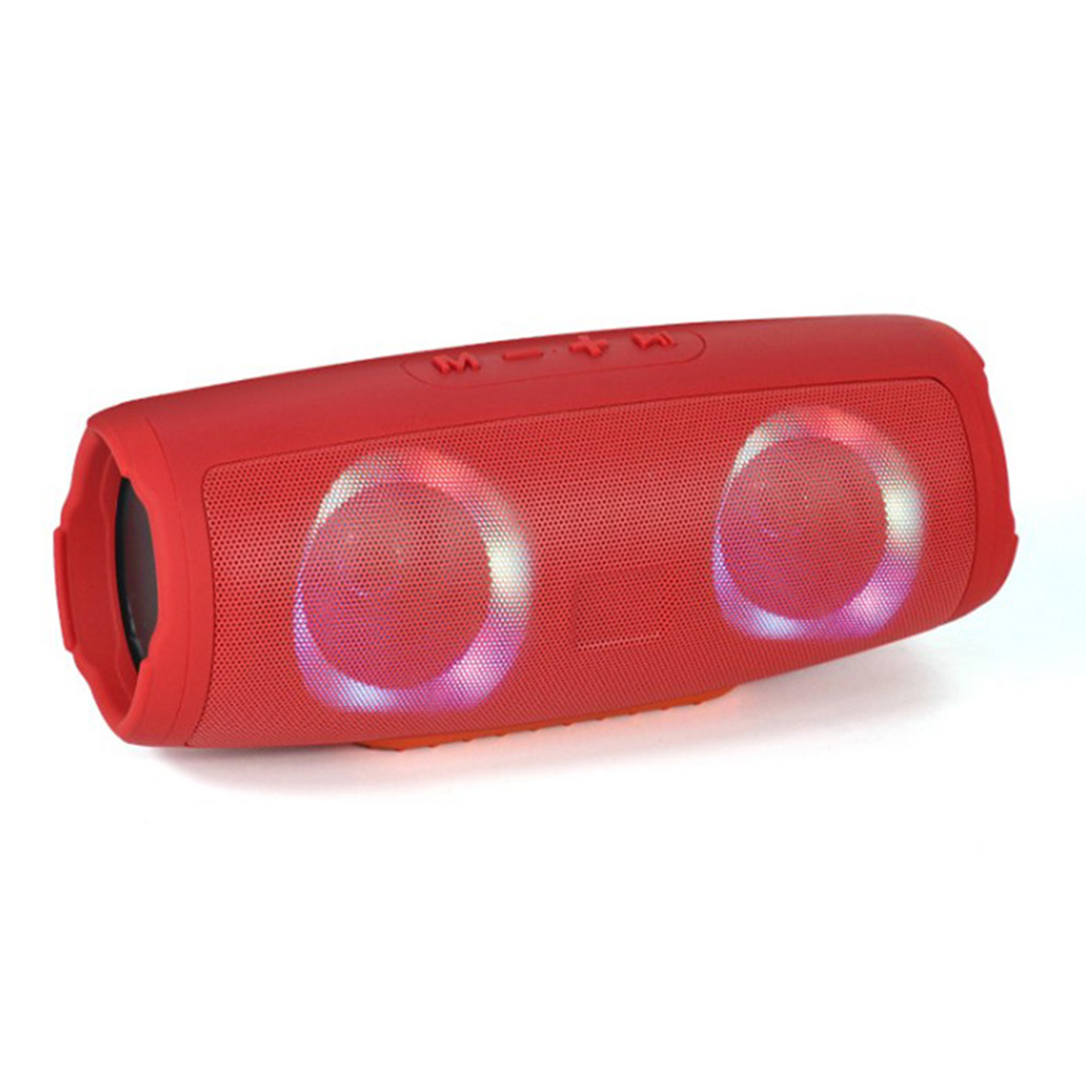 BRIGHTAKE Kabelloser Subwoofer Bluetooth-Lautsprecher Rot Bluetooth-Lautsprecher, TWS Portable