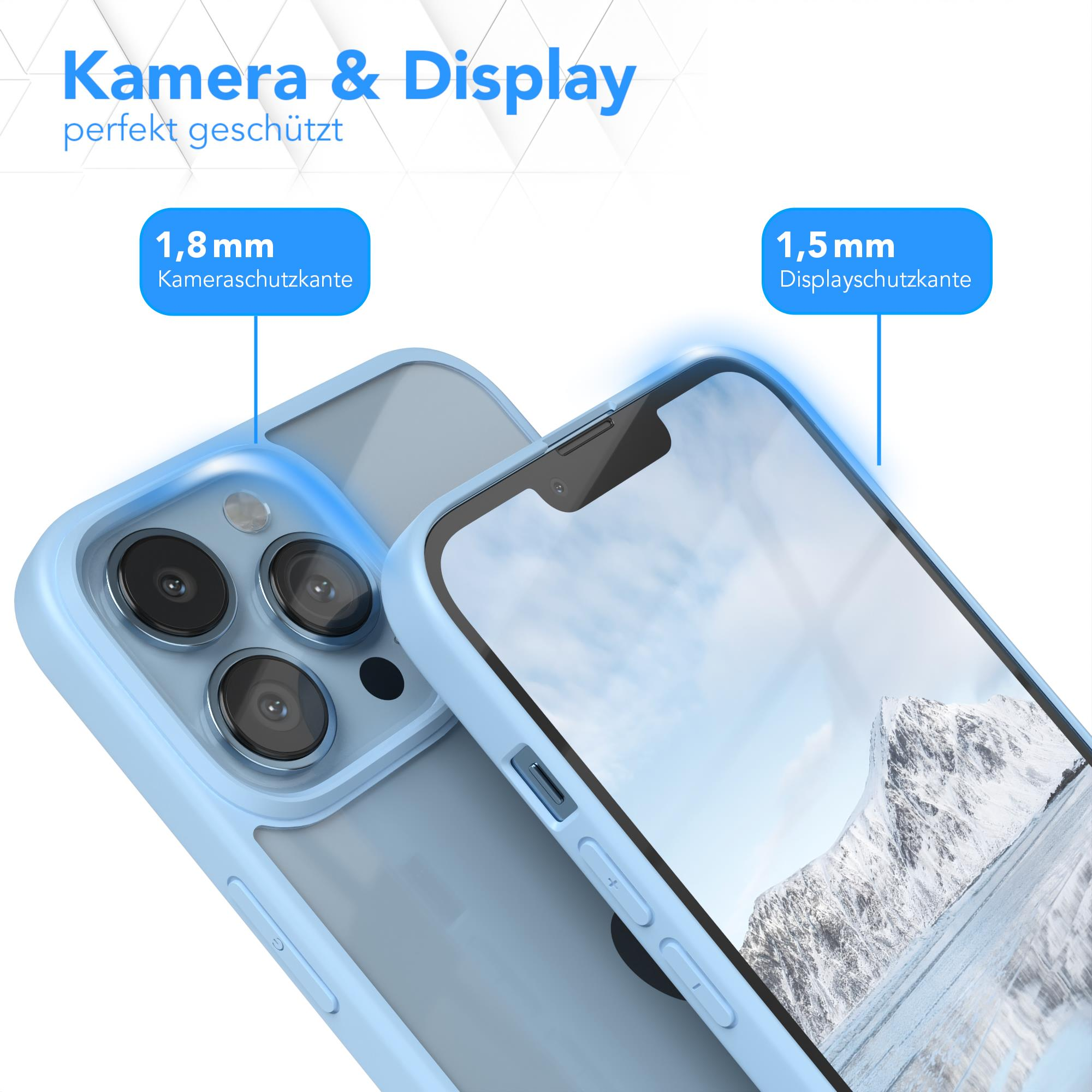 Handyhülle mit Kamera- und Displayschutzdetails.