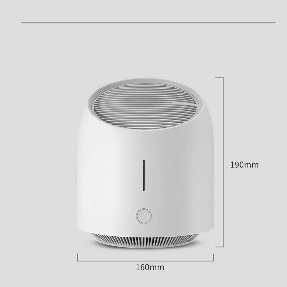 Weiß Raumgröße: Luftbefeuchter Luftbefeuchter-Nachtlampe Kleine und still BRIGHTAKE m²) 10 (6 sicher Watt,