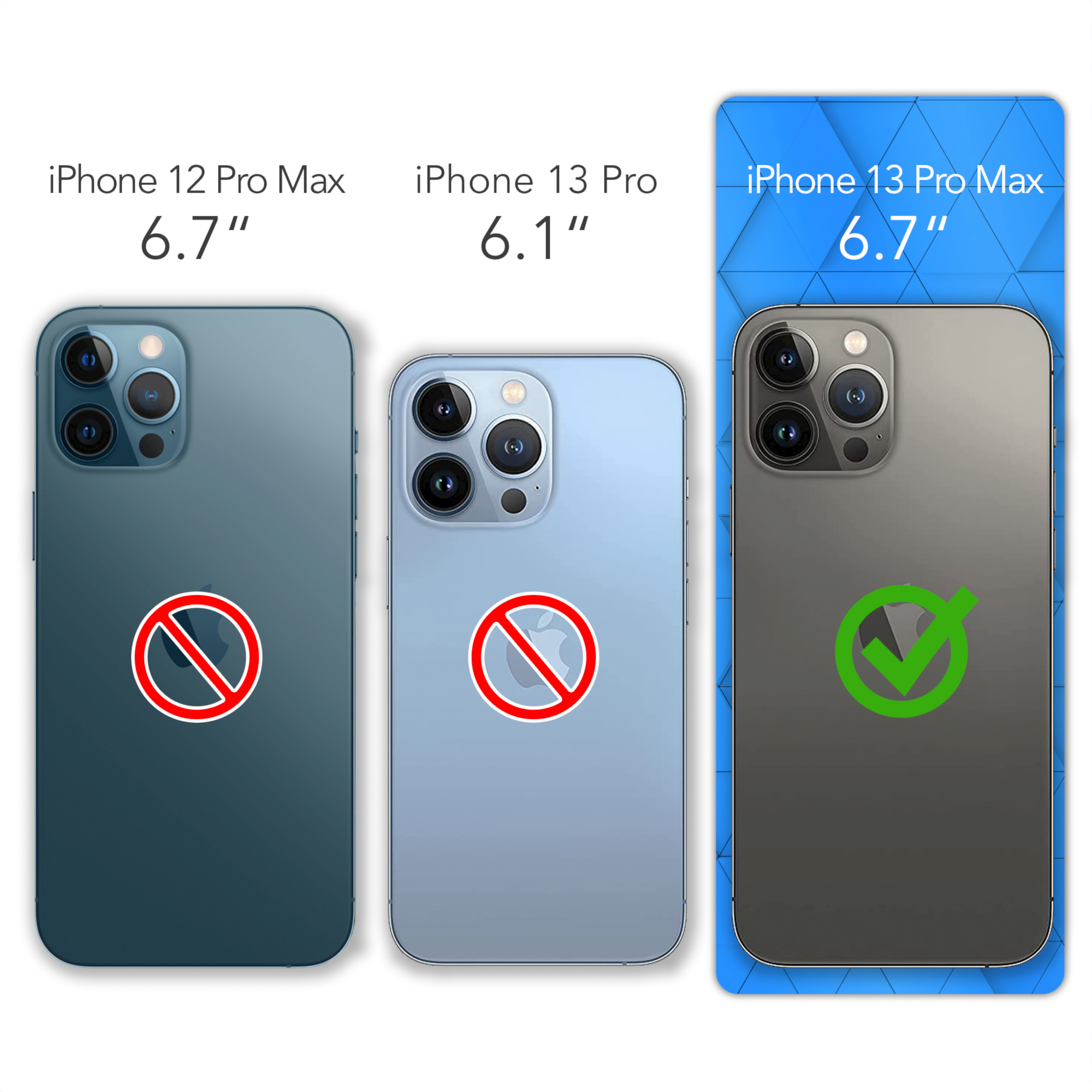 EAZY CASE Bumper Case, Bumper, iPhone 13 Blau Pro Max, Apple