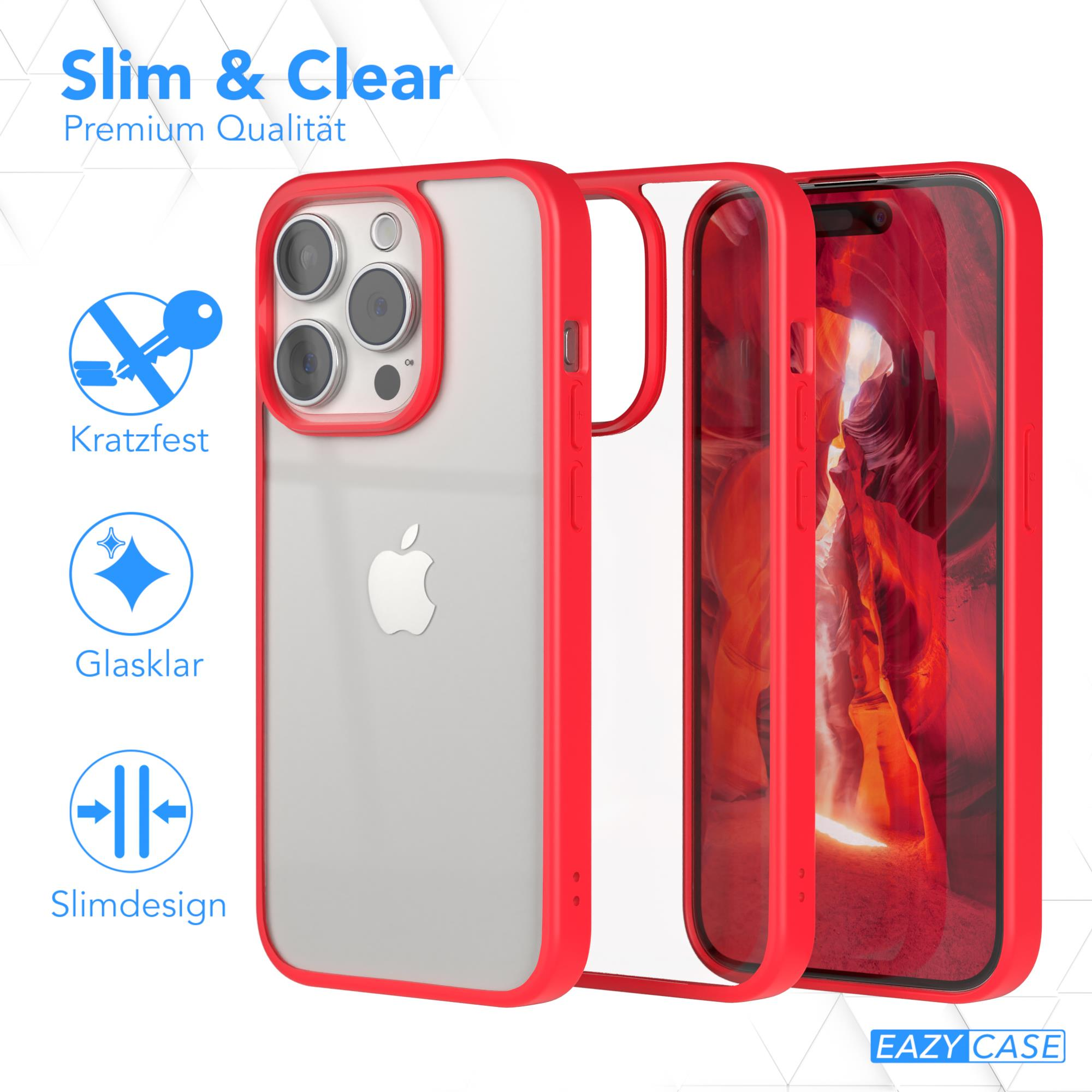EAZY CASE Bumper Pro, Apple, 15 Rot Case, Bumper, iPhone