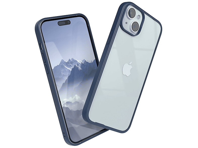 EAZY CASE Bumper Case, Bumper, Apple, iPhone 15 Plus, Nachtblau