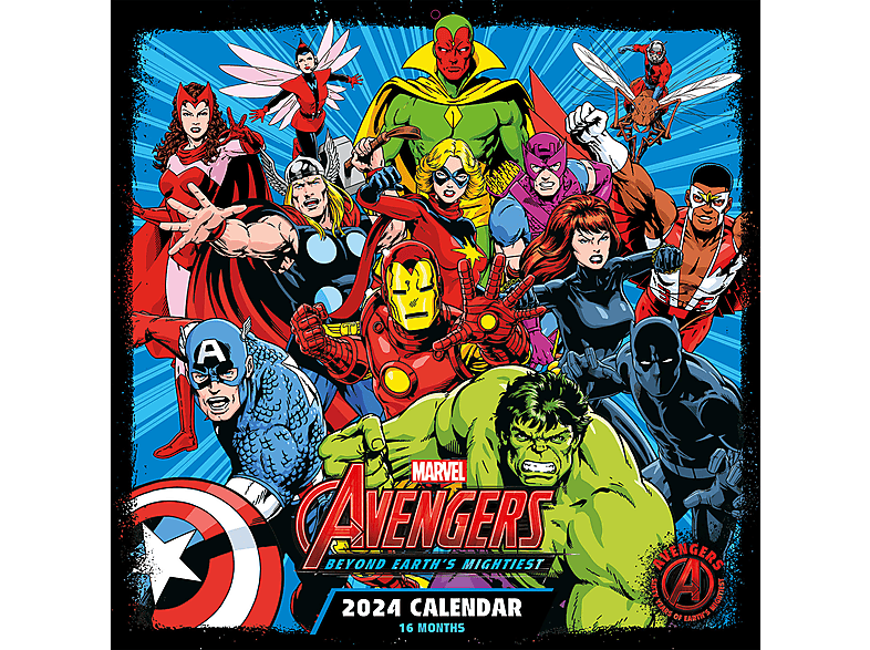 Kalender 2024 - Avengers