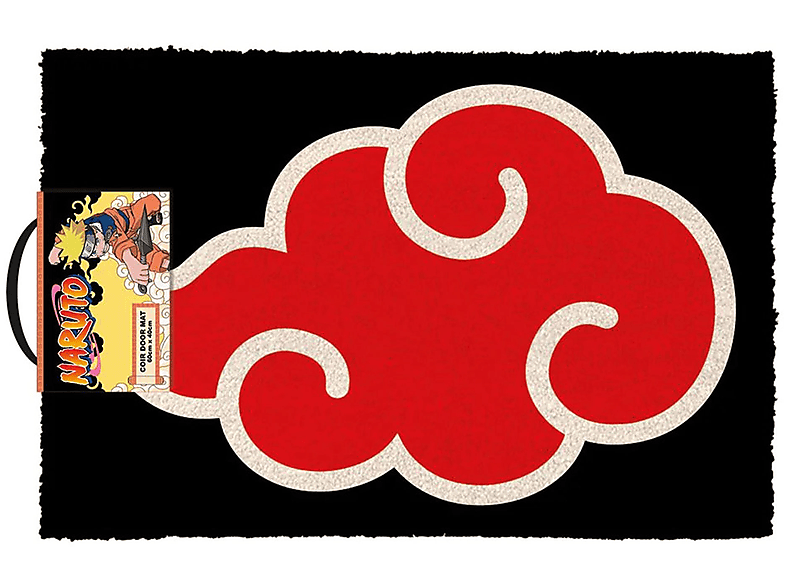 Fußmatte Kokos Naruto - Akatsuki Symbol 