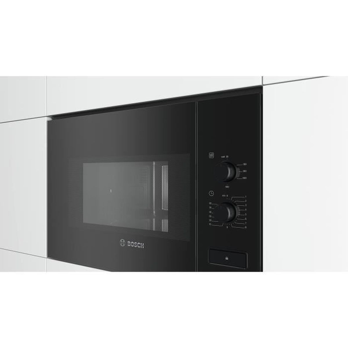 Forno A Microonde Da Incasso Bosch Serie 6 - 900W, 25L, Grill Integrato - Nero, Con AutoPilot 8 E Apertura Elettronica